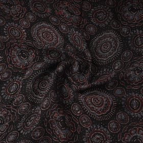 Natural dyed hand kota doria cotton fabric 04 - handcrafted