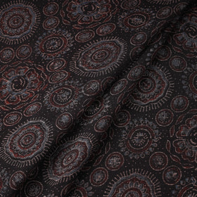 Natural dyed hand kota doria cotton fabric 04 - handcrafted