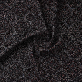 Natural dyed hand kota doria cotton fabric 09 - handcrafted