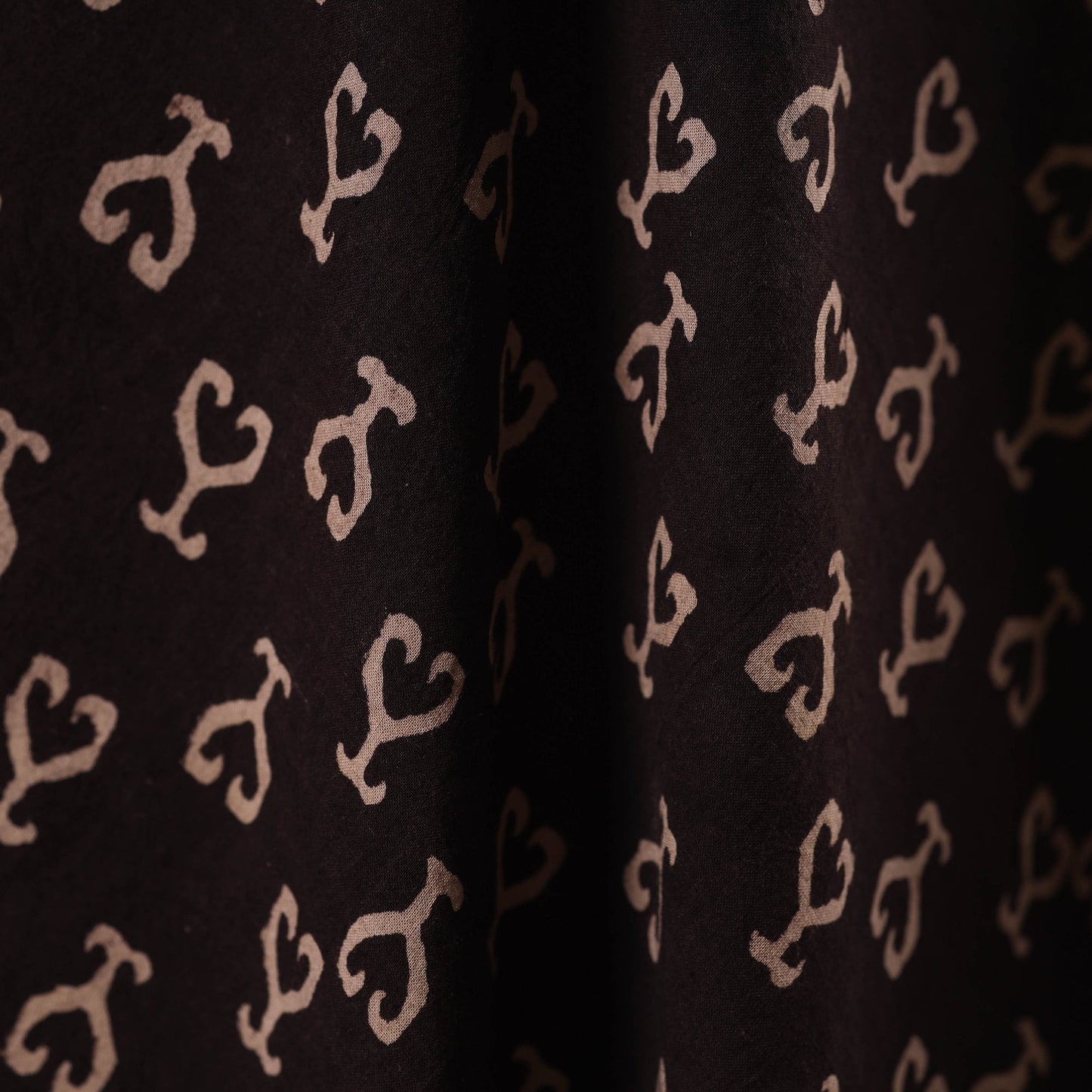 Natural dyed hand cotton fabric 13 - handcrafted