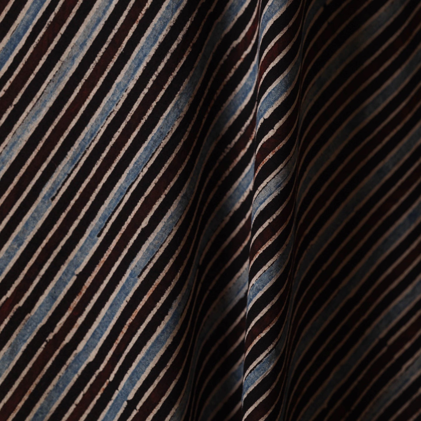 Natural dyed hand cotton fabric 21 - handcrafted