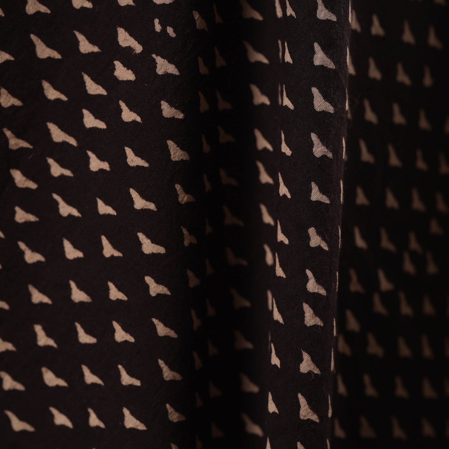 Natural dyed hand cotton fabric 22 - handcrafted