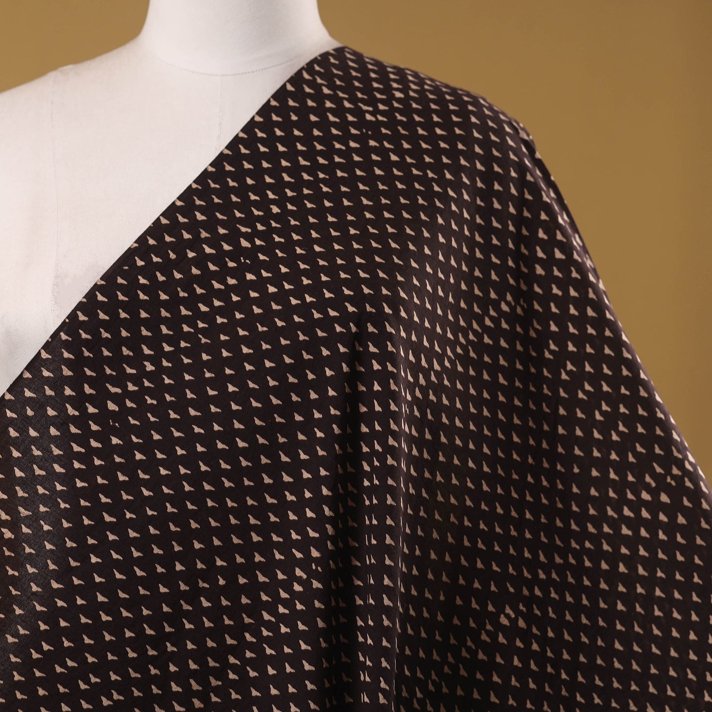 Natural dyed hand cotton fabric 22 - handcrafted