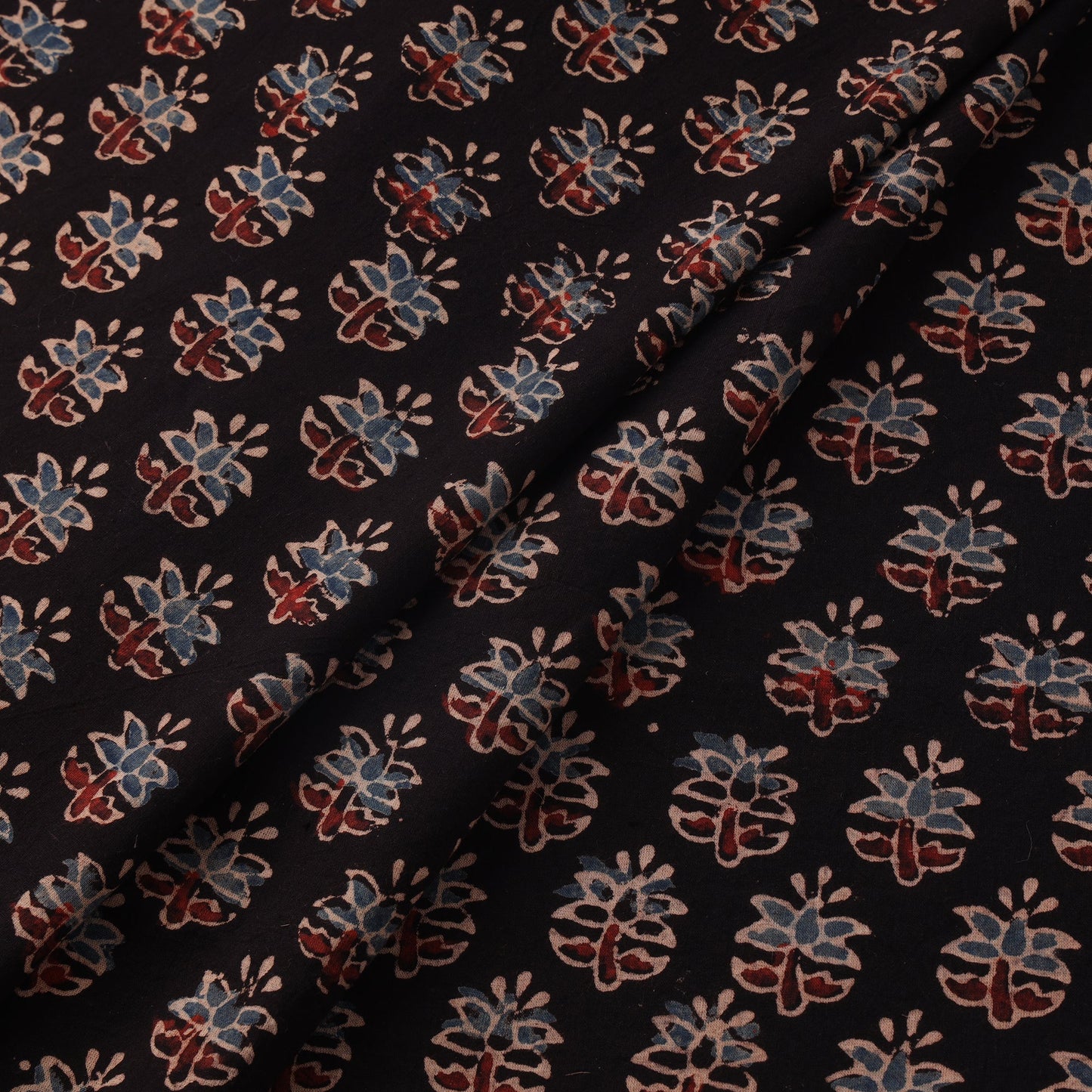 Natural dyed hand cotton fabric 31 - handcrafted