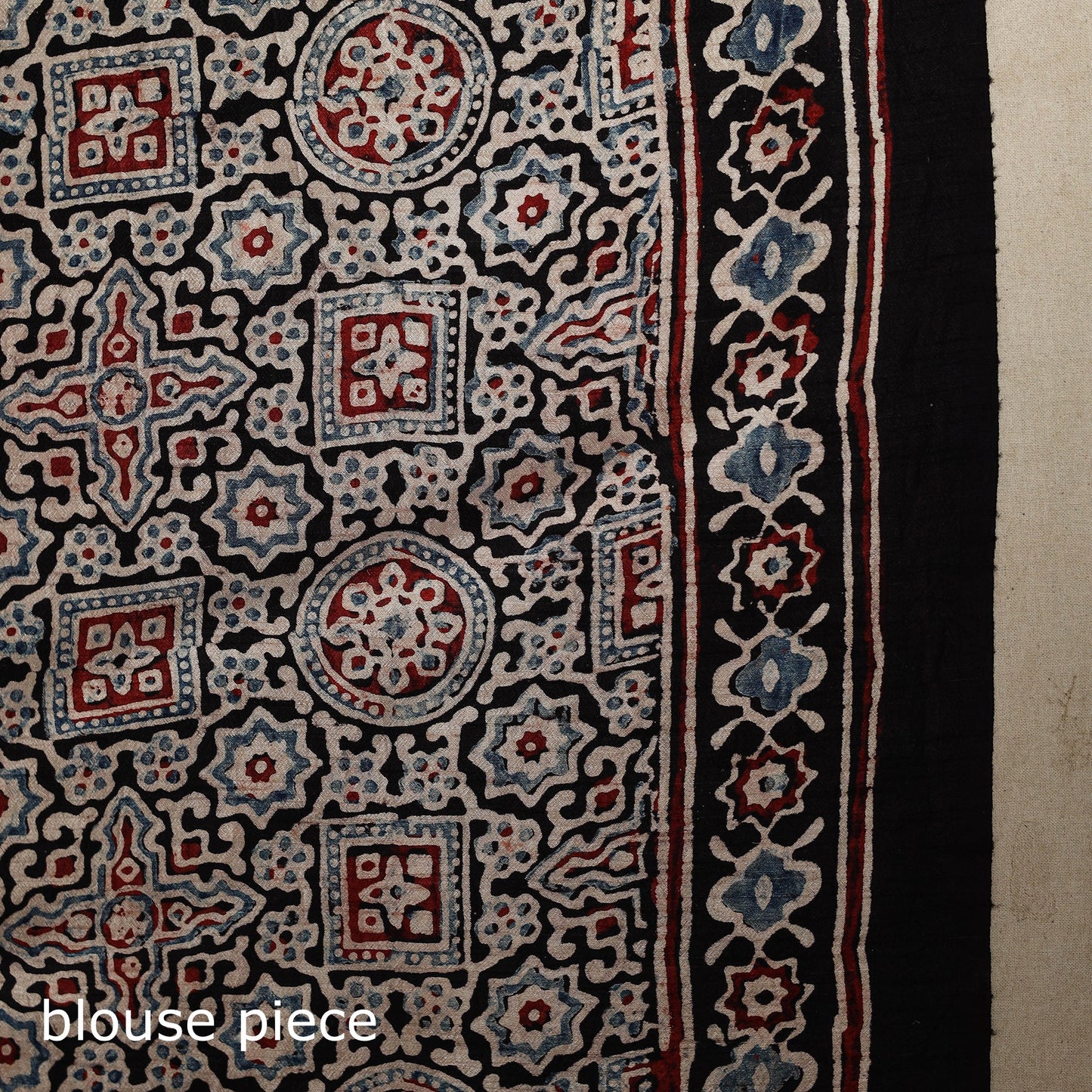 Black - natural dyed organza silk saree 22 - handcrafted