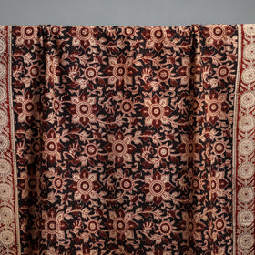 Natural dyed pedana kalamkari printed handloom cotton towel