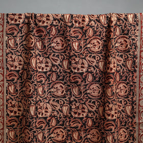 Natural dyed pedana kalamkari printed handloom cotton towel