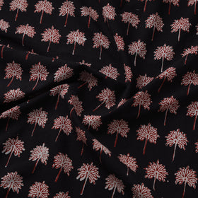 Natural dyed pure cotton hand block bagh print fabric 02