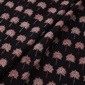 Natural dyed pure cotton hand block bagh print fabric 02