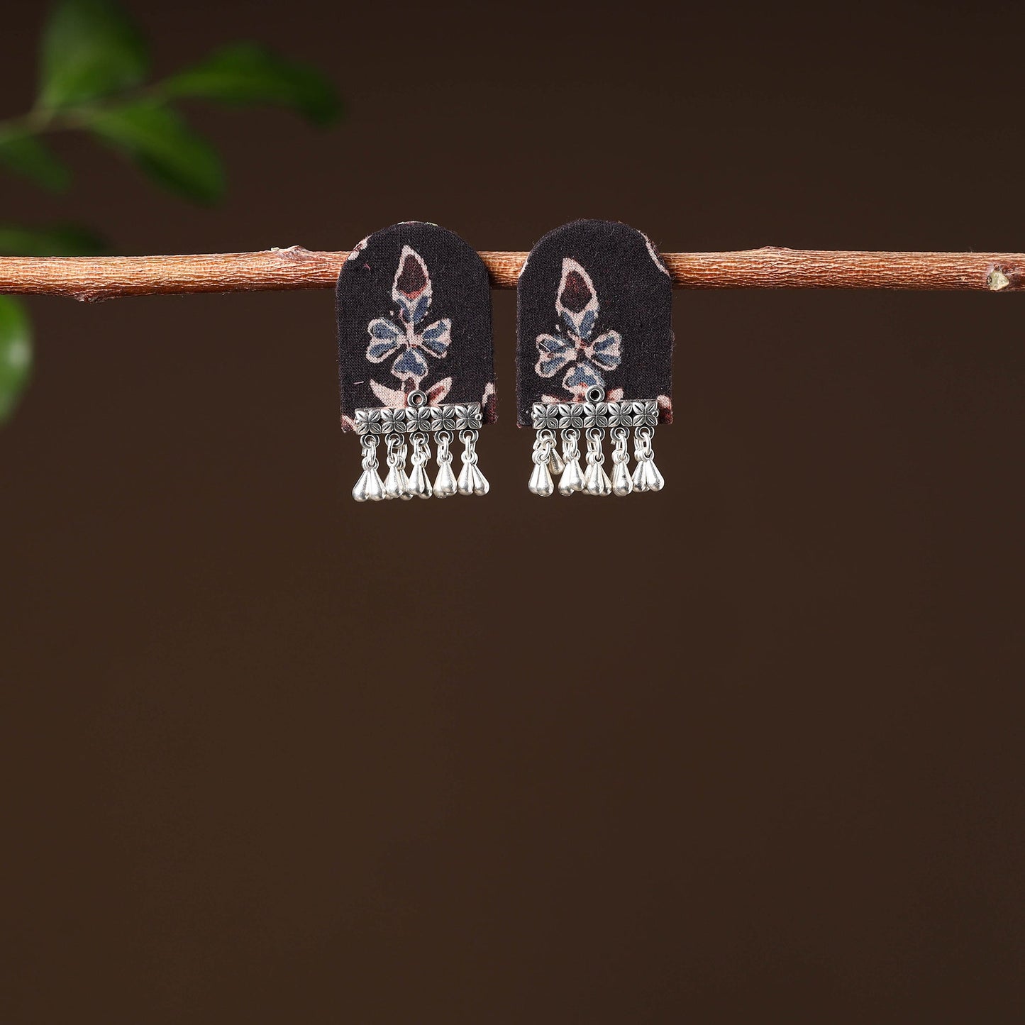 Buy Navya Handcrafted GS Fabart Earrings