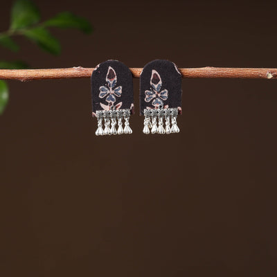 Buy Navya Handcrafted GS Fabart Earrings