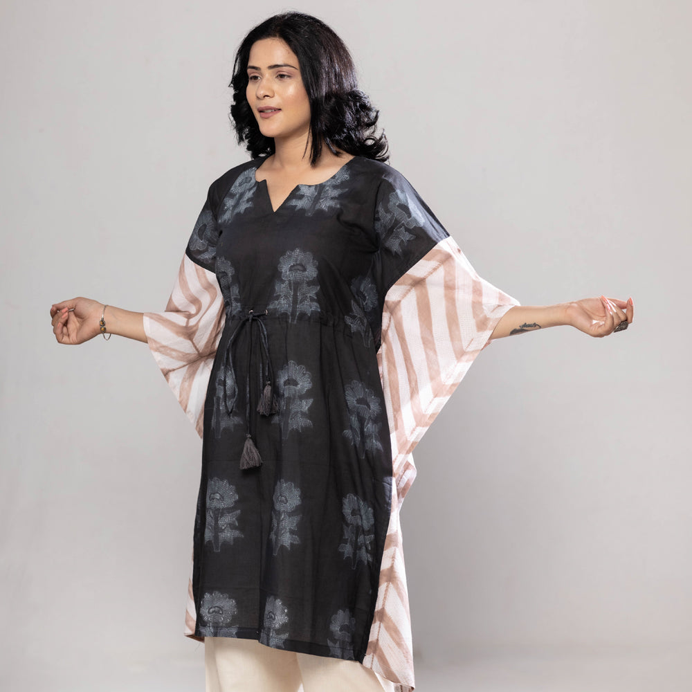 Shibori kaftan 