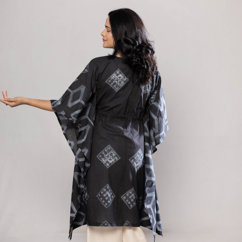 Shibori kaftan