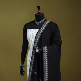 Odisha handloom cotton sambalpuri dupatta 09 - handcrafted