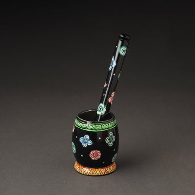  Odisha Pattachitra Painting Stainless Steel Toral Khalbatta Dholak 