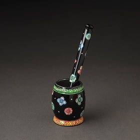  Odisha Pattachitra Painting Stainless Steel Toral Khalbatta Dholak 