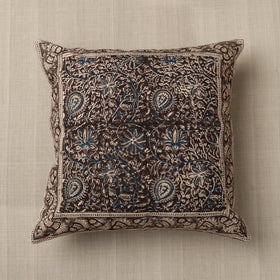  Original Pedana Block Print Cotton Kalamkari Cushion Cover