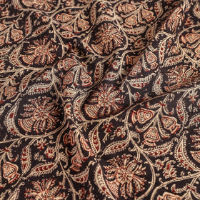 Buy Black Original Pedana Kalamkari Block Printed Cotton Table Cover