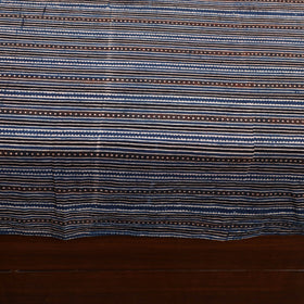 Black - Patchwork Block Print Ajrakh Cotton Double Bed Sheet Set 06