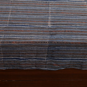 Black - Patchwork Block Print Ajrakh Cotton Double Bed Sheet Set 10