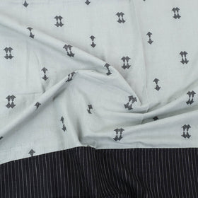 Black - patchwork cotton double jacquard bed sheet set 09