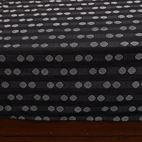 Black - Patchwork Cotton Double Jacquard Bedsheet Set 18