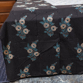 Patchwork hand double sanganeri bedsheet set (108 x 90 in)