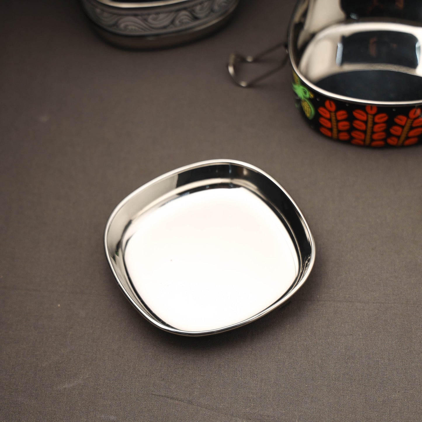  Buy Pattachitra Hand-Painted Stainless Steel Lunch Box