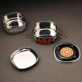  Buy Pattachitra Hand-Painted Stainless Steel Lunch Box