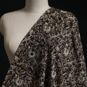 Pedana block print natural dyed cotton kalamkari fabric 03