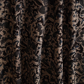 Pedana block print natural dyed cotton kalamkari fabric 11