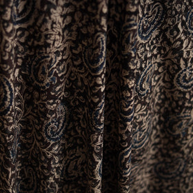 Pedana block print natural dyed cotton kalamkari fabric 15