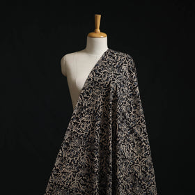 Pedana block print natural dyed cotton kalamkari fabric 18