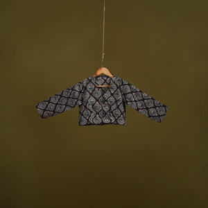 Pedana cotton natural dyed kalamkari readymade blouse 02