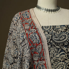 Pedana hand block print natural dyed cotton kalamkari 2pc