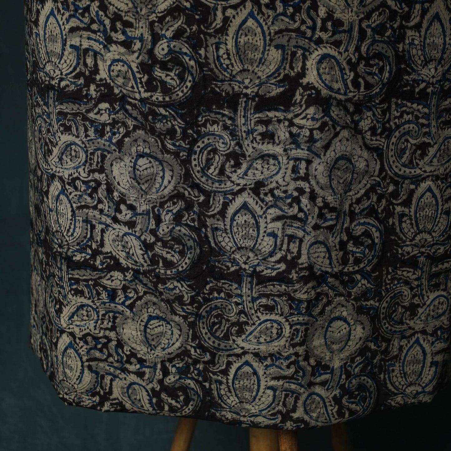 Pedana hand block print natural dyed cotton kalamkari 2pc
