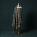 Pedana hand block print natural dyed cotton kalamkari 2pc