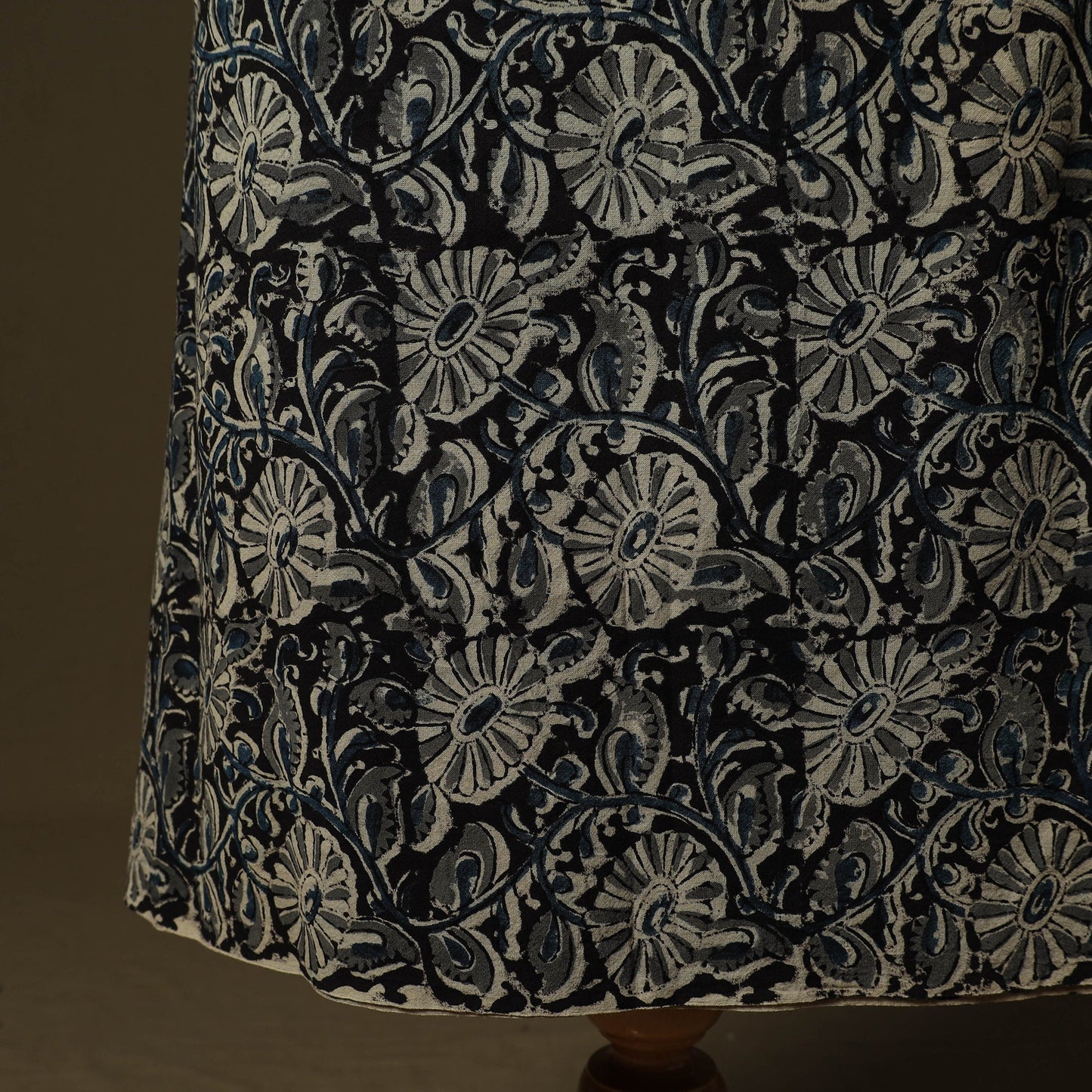Pedana hand block print natural dyed cotton kalamkari 2pc