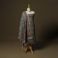 Pedana hand block print natural dyed cotton kalamkari 2pc