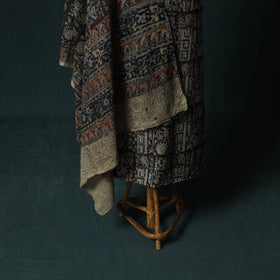 Pedana hand block print natural dyed cotton kalamkari 2pc