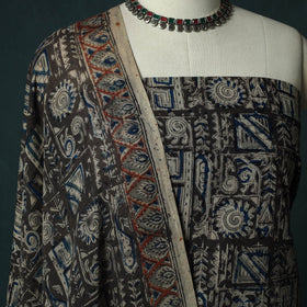 Pedana hand block print natural dyed cotton kalamkari 2pc