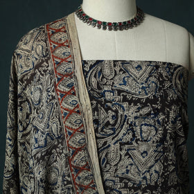Pedana hand block print natural dyed cotton kalamkari 2pc