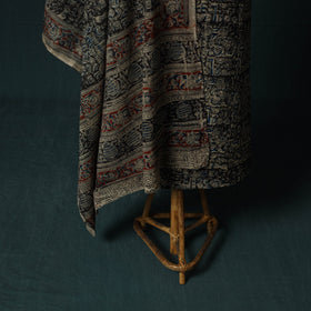 Pedana hand block print natural dyed cotton kalamkari 2pc