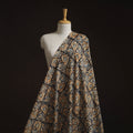 Pedana hand block print natural dyed cotton kalamkari