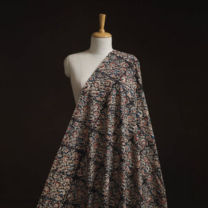 Pedana hand block print natural dyed cotton kalamkari