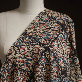 Pedana hand block print natural dyed cotton kalamkari