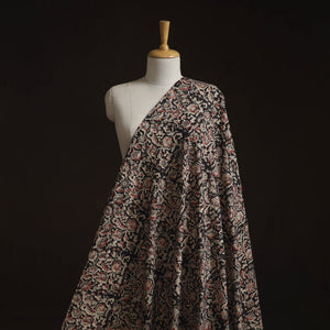 Pedana hand block print natural dyed cotton kalamkari