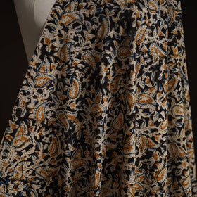Pedana hand block print natural dyed cotton kalamkari
