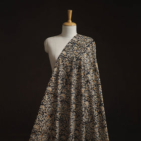 Pedana hand block print natural dyed cotton kalamkari