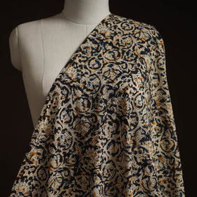 Pedana hand block print natural dyed cotton kalamkari